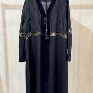 مانتو مشکی مجلسی آرتمیس