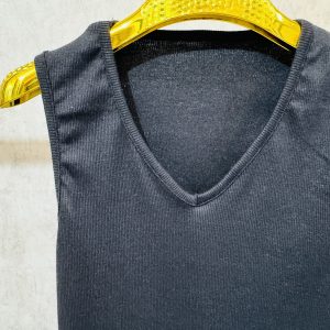تاپ مشکی کبریتی ورزشی